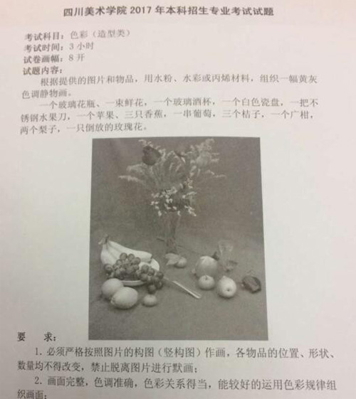 1486452780250278.jpg 2017年四川美术学院造型类色彩校考考题(贵州考点).jpg
