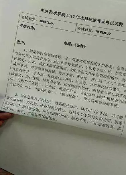 1488634348582523.png 2017年中央美术学院实验艺术专业校考造型能力考题.png