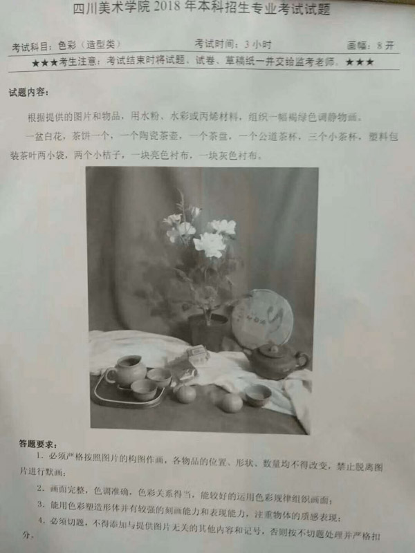 1516288944538874.jpg 2018年四川美术学院造型类校考色彩考题(重庆考点).jpg